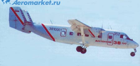 Самолет Ан-38